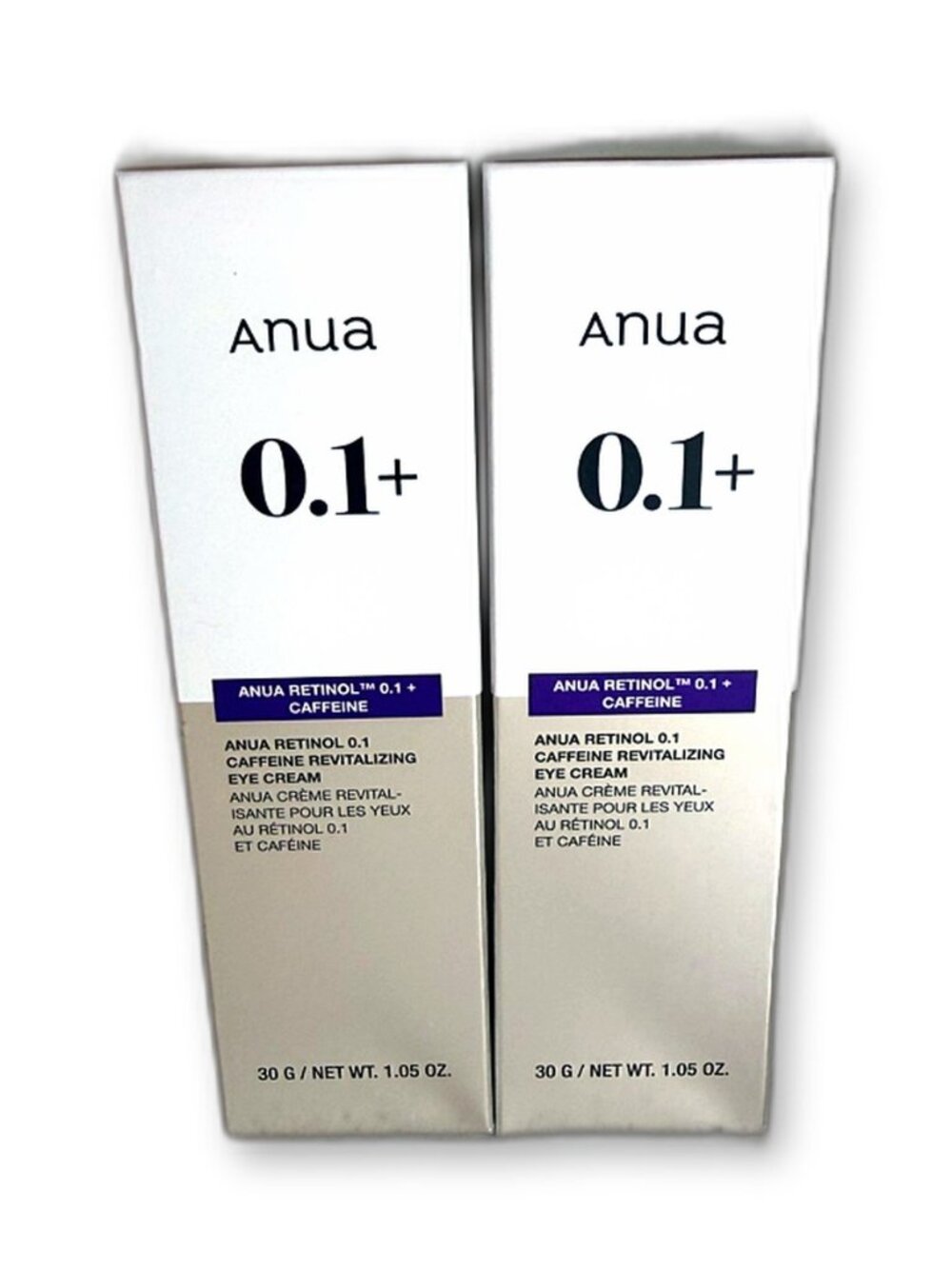 Anua Retinol+Caffeine Eye Cream 2-Pack